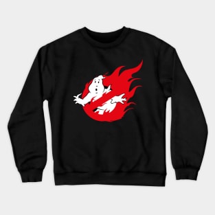 The Ghostbusters in Fire Crewneck Sweatshirt